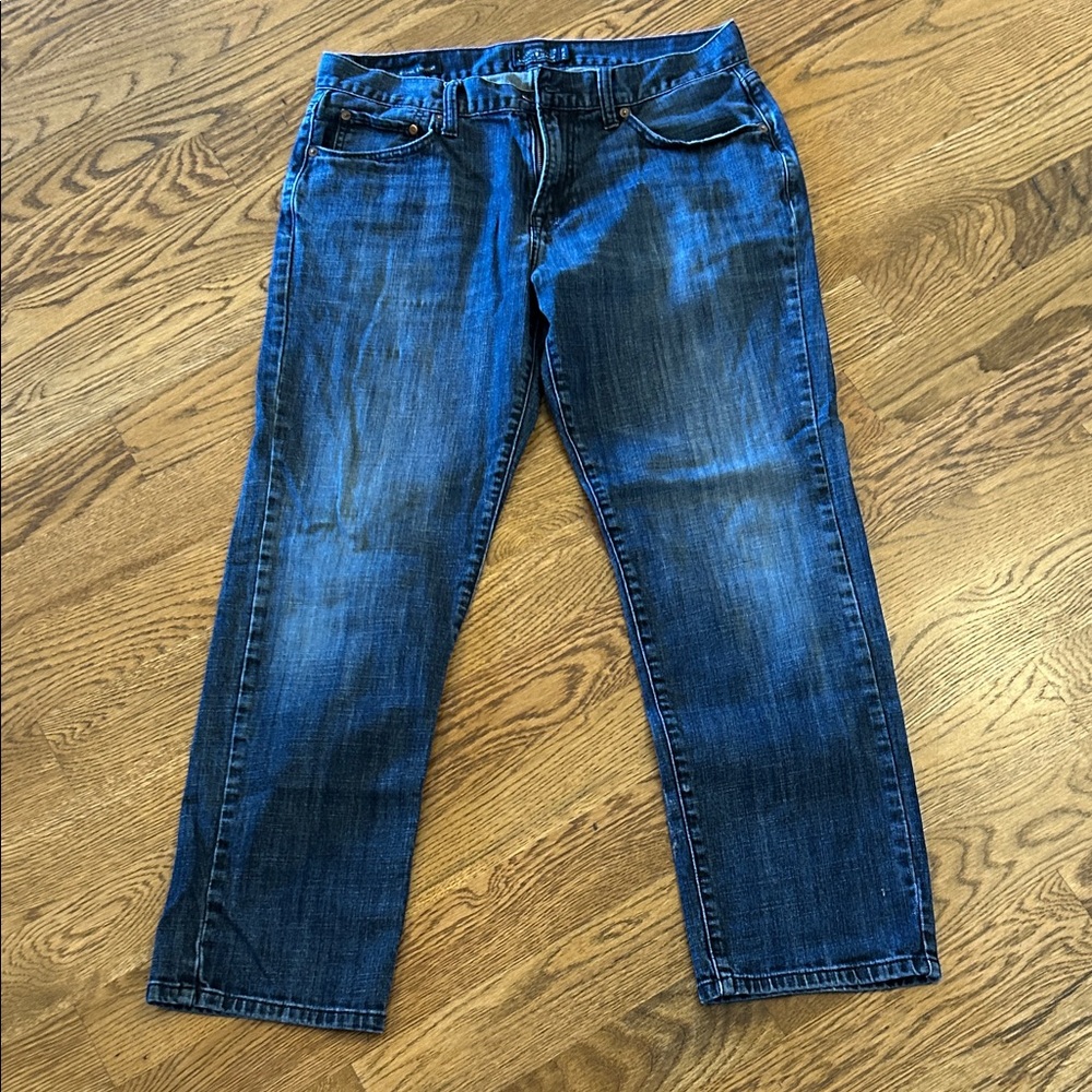 Lucky Brand Dark Blue Straight Jeans